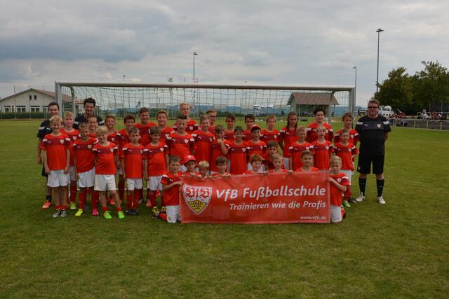 SSV Kicker vom Camp mit der VFB Jugendschule