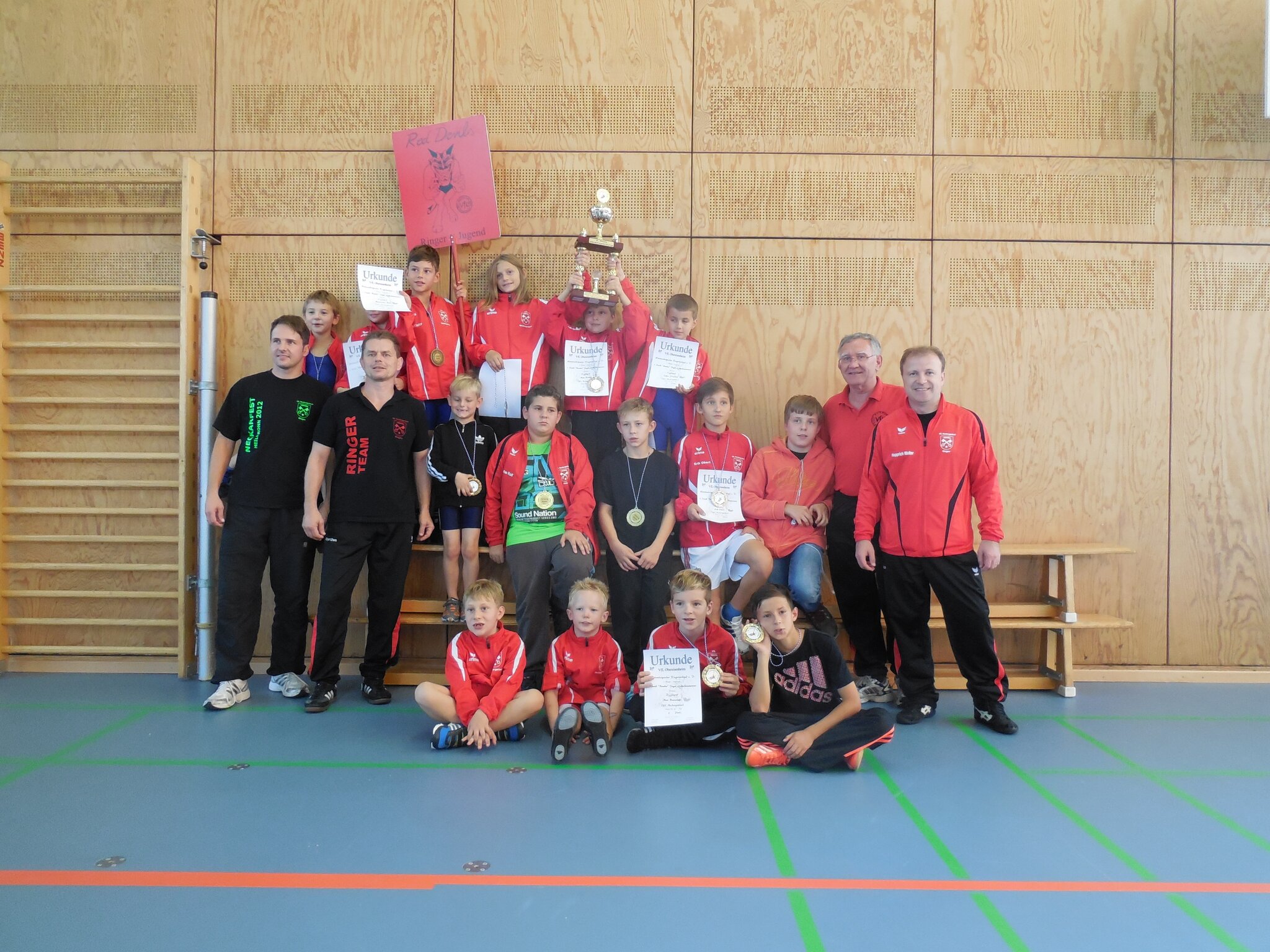 Turniererfolge der Jugendringer des VFL Neckargartach - Heilbronn