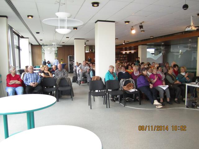 Aufmerksame Besucher