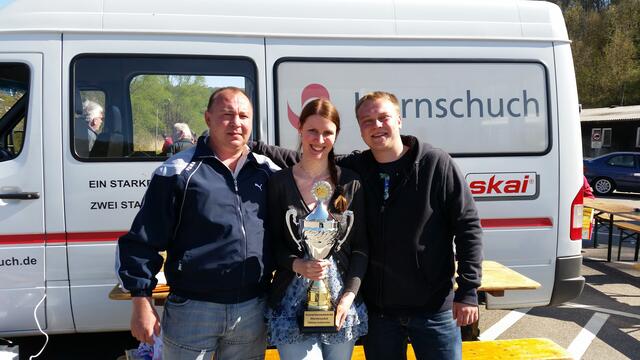 Die siegreiche Mannschft "Familie Schirjaew"