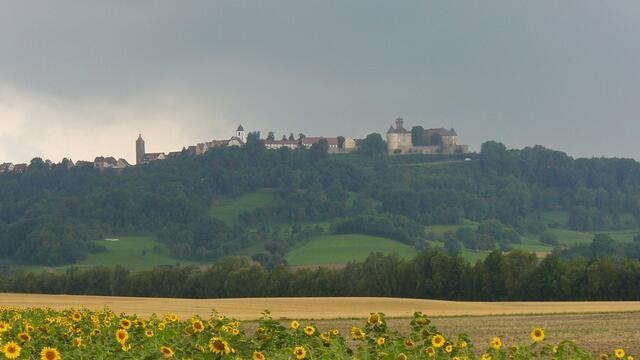 Abendstimmung bei Waldenburg