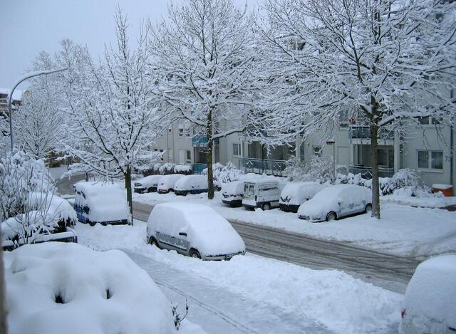Wintereinbruch in Sontheim