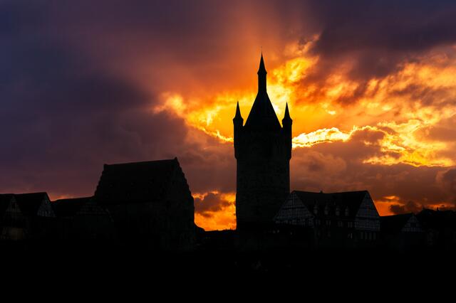 Silhouette von Bad Wimpfen