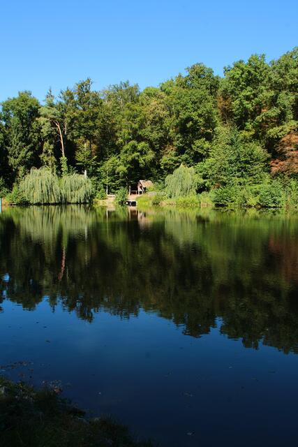Herbststimmung am Jägersee in Eppingen