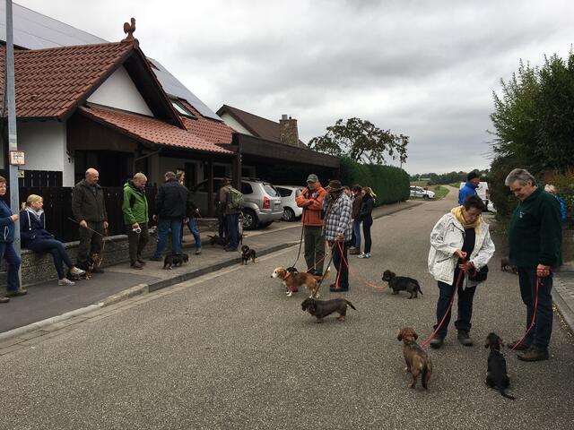 Kleine Pause im Kleerainweg
