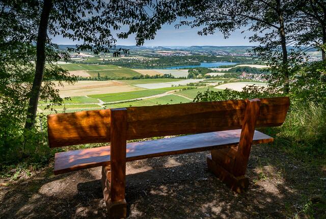 Blick über den Breitenauer See