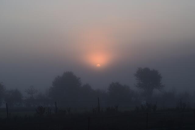 Sonnenaufgang über Zaberfeld