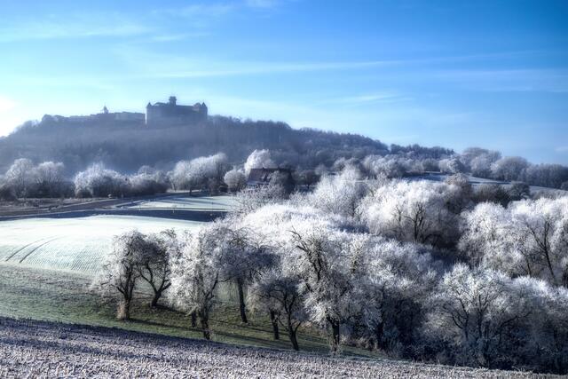 Winterlandschaft bei Waldenburg