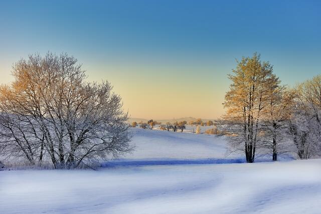 Winterlandschaft bei Gaisbach