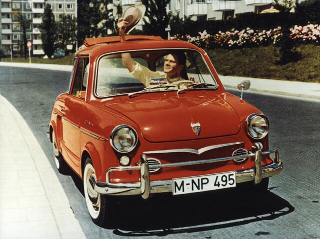 Sind wir das? Ist der NSU Prinz identitätsstiftend? Was macht für Sie die Region aus - will meine.stimme wissen. Foto: Audi