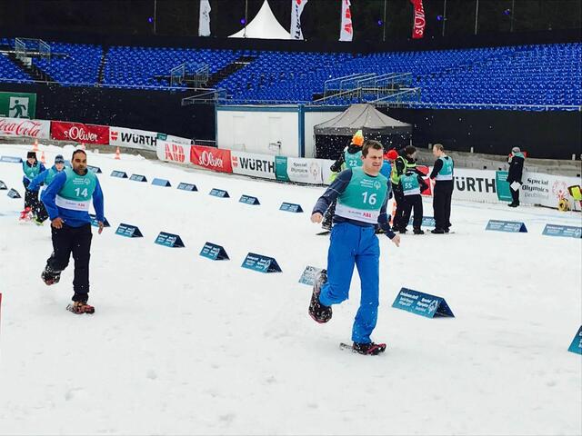 4x75m Staffellauf