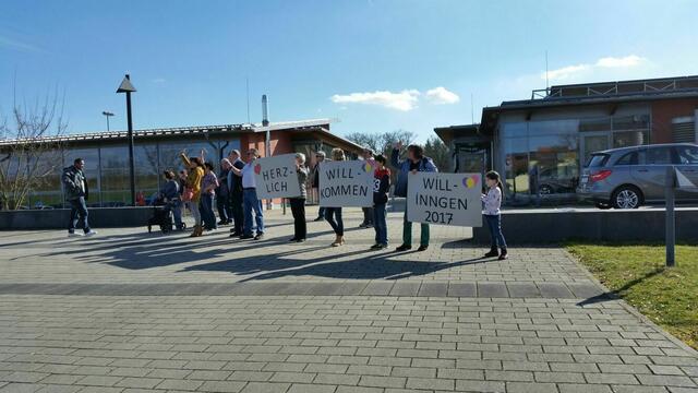 Empfang im Sportpark