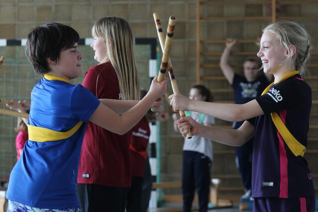 Abwehr mal anders...