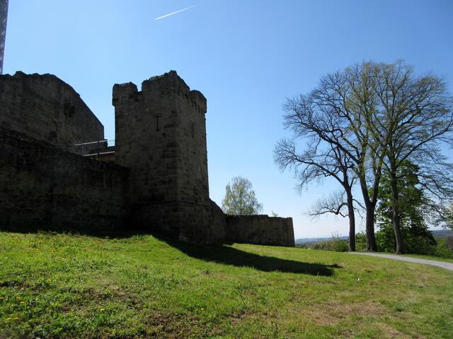 Teil der Burganlage