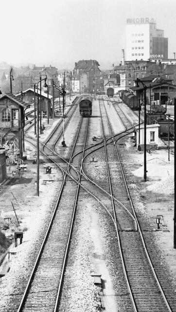 Mit entscheidend für die Entwicklung der Industrie war die Bahnanbindung. Foto: Archiv/Eisenmenger