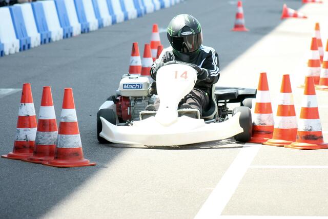 Albian Bela beim Wertungslauf in JK2