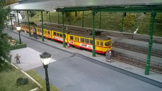 Der AVG-Bahnhof in Karlsruhe im Modell! Sehenswert!