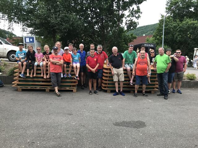 einige der fleißigen Helfer vom Festwochenende