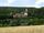 Blick vom Naturfreundehaus auf das Schloss in Zwingenberg. So hatte die Gruppe am Ende der Tour den Start immer im Blick