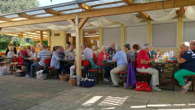 Diabetiker-Vereinigung gemütlich unter einem Dach bei den Gartenfreunden Rasenäcker