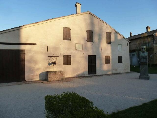 Casa natale di Giuseppe Verdi - das Geburtshaus von Giuseppe Verdi, bei Busseto | Foto: Angelika Di Girolamo