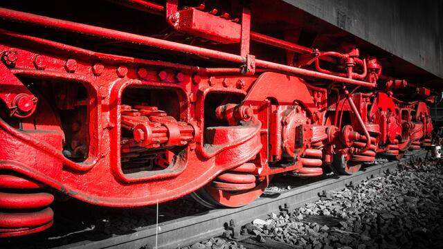 Im Eisenbahnmuseum / Böckingen gibt es viel zu entdecken.