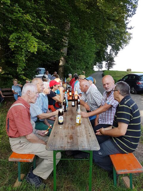 Vesper mit Butterbretzel