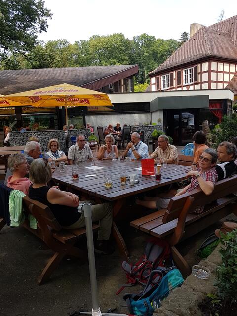 Abschluß im Jägerhaus