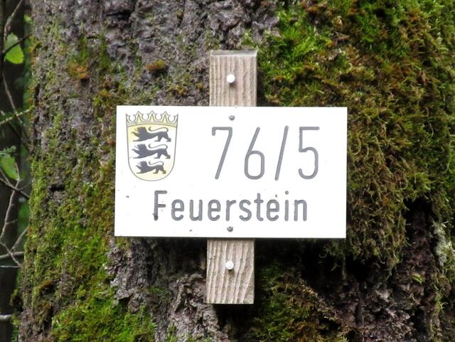 Hier ein schönes Beispiel aus dem Welzheimer Wald, aber eben lange nicht so schön wie die einzigartigen Abteilungssteine im Heilbronner Wald