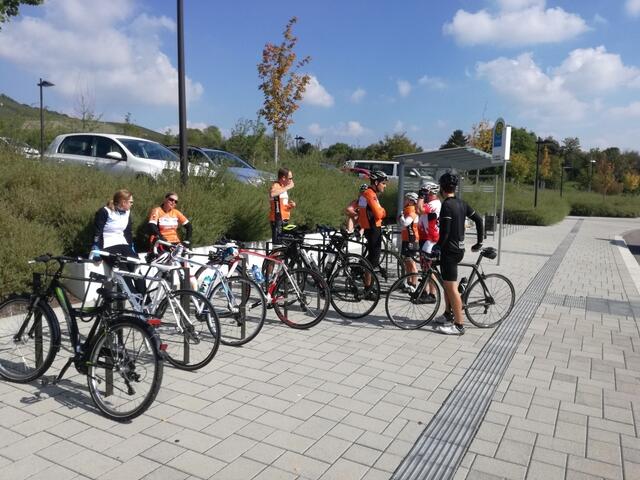 kurz vor der Abfahrt