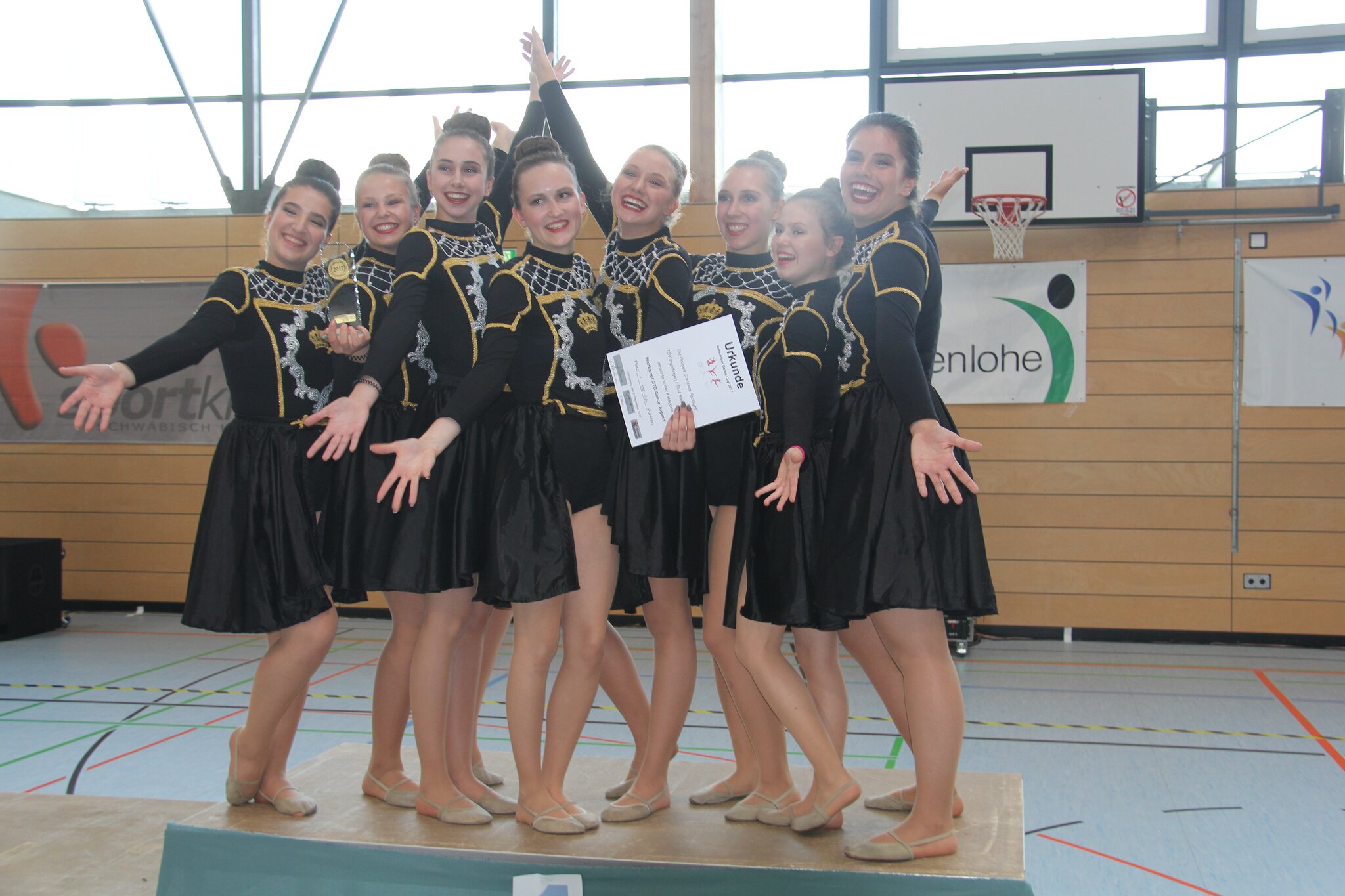 Erfolge beim Hohenloher Dance Cup Niedernhall