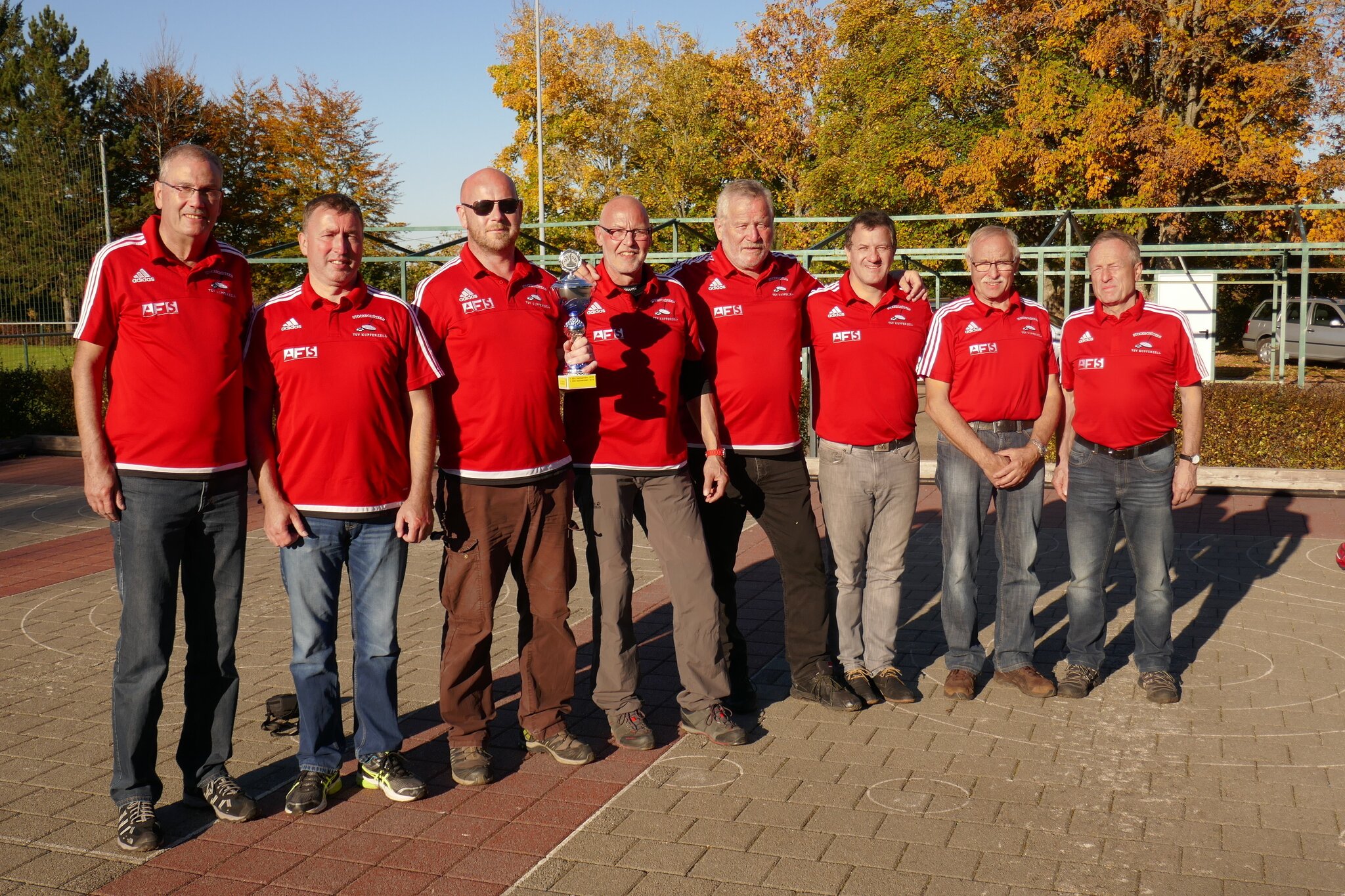 Kupferzeller Eisstockschützen werden Meister Kupferzell