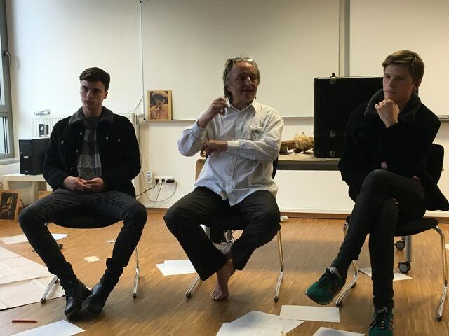Philipp Wolpert, Andreas Posthoff und Tobias Frühauf