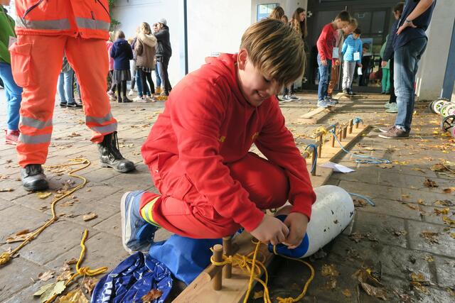 Helfen macht Schule 2017 Knoten