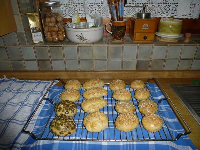 Brötchen zum Mittagessen