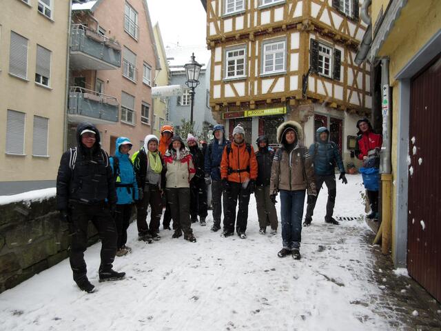 Diese Truppe kann nichts erschüttern, sonnige Gemüter haut kein Schneesturm um.