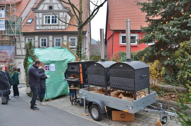 Fahrbarer Pizzaofen