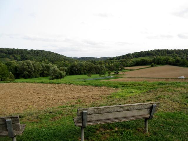 Ausblick hinüber zum Gaffenberg