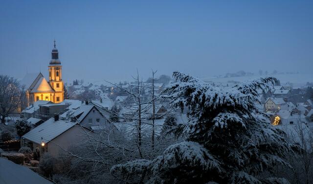 Abendstimmung in Dahenfeld