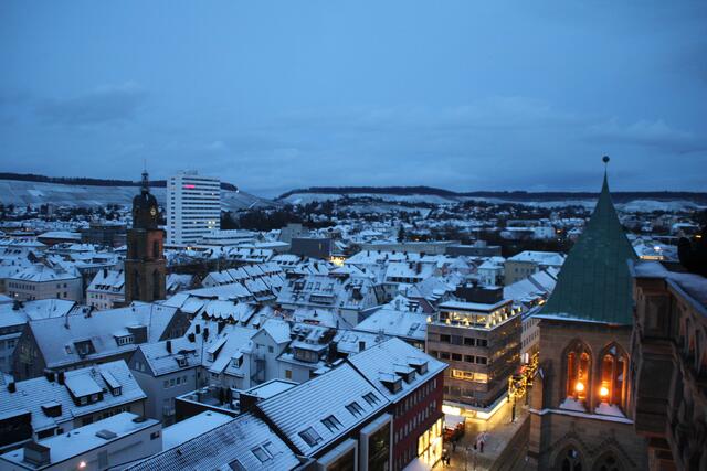 Heilbronn von der Kilianskirche