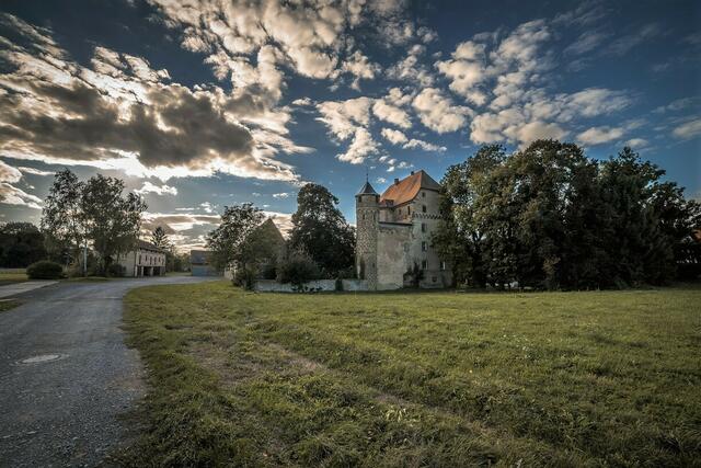 Das Wasserschloss in Bad Rappenau-Grombach