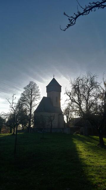 Ottilienberg bei Eppingen: Nachmittagsstimmung