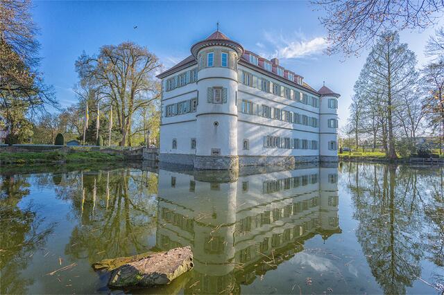 Das Wasserschloss in Bad Rappenau