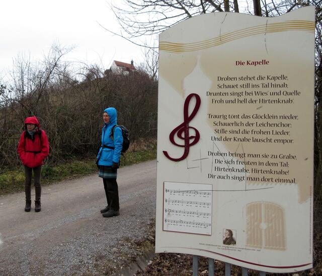 Uhlands Gedicht wurde zum Lied.