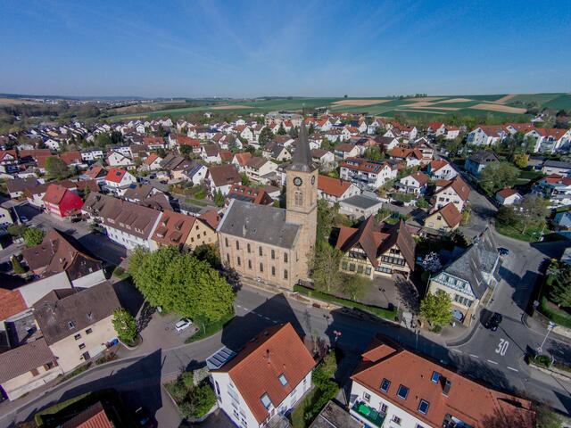 Die evangelische Martin-Luther-Kirche in Leingarten ist die Lösung des verpixelten Bildes vom 24. April.