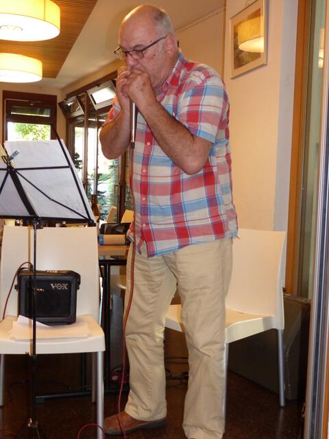 Echter Sound aus New Orleans mit Franz Kraus an der Blues-Harp.