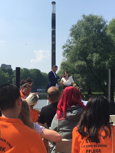Sascha Straub und Kathrin Falckner von careslam!