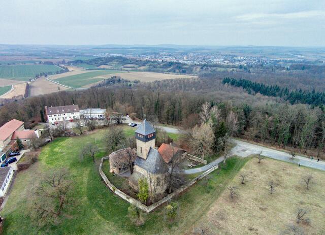 Die Kapelle auf dem Ottilienberg war dieses Mal verpixelt auf der Guck-a-mol-Seite zu Eppingen dargestellt. meine.stimme zeigt sie im Original. Foto: Matthias Bitsch
