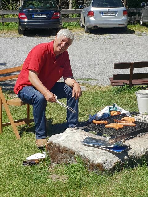 Grillmeister Gerhard Breusch
