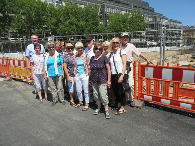 Vor der Baustelle "Kombi-Lösung"
